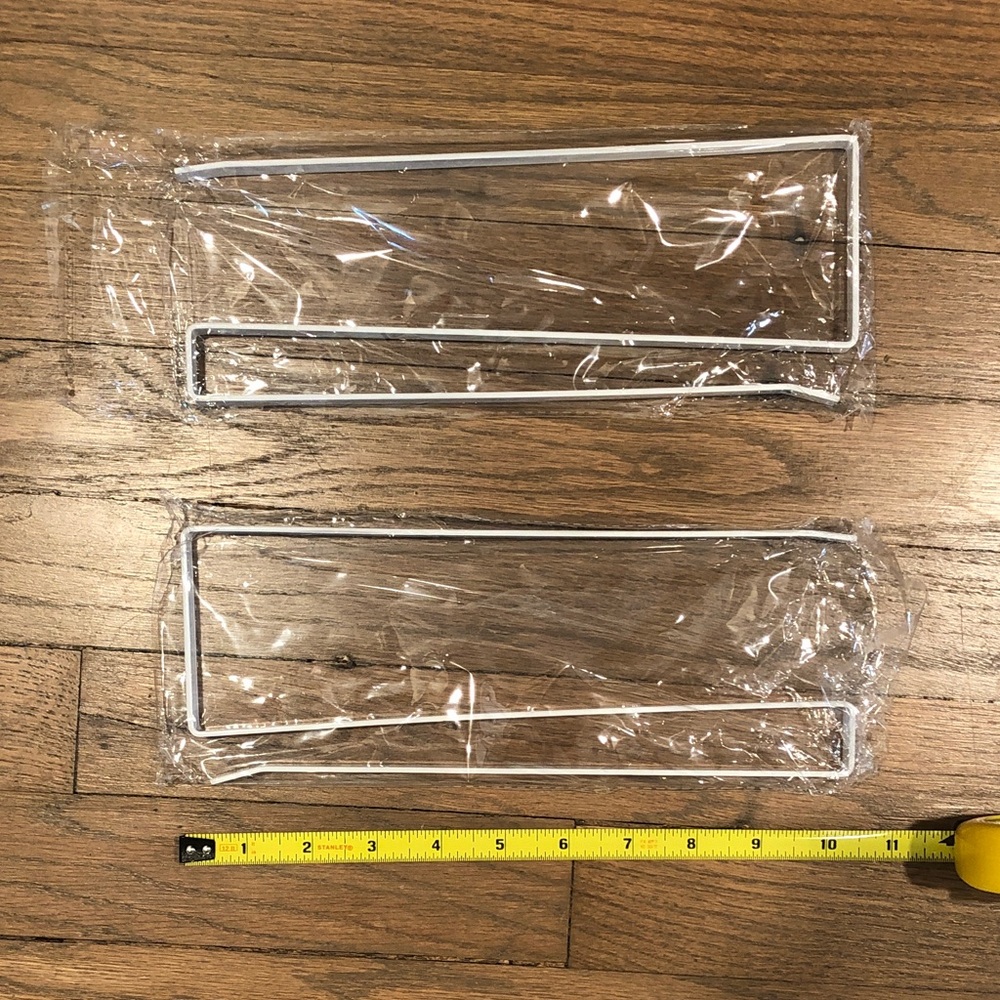 NWT 2 Pack Tumbler Lid Organizer in White